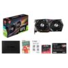 MSI Gaming GeForce RTX 3060 12 GB 15 Gbps GDRR6 192-bit HDMI/DP PCIe 4 Twin-Frozr Torx-ventilatorversterker RGB OC grafische kaart (RTX 3060 Gaming X 12G)
