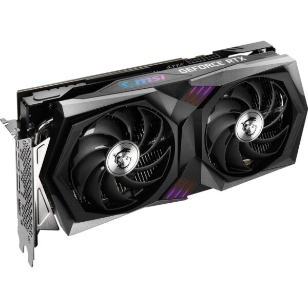 MSI Gaming GeForce RTX 3060 12 GB 15 Gbps GDRR6 192-bit HDMI/DP PCIe 4 Twin-Frozr Torx-ventilatorversterker RGB OC grafische kaart (RTX 3060 Gaming X 12G)