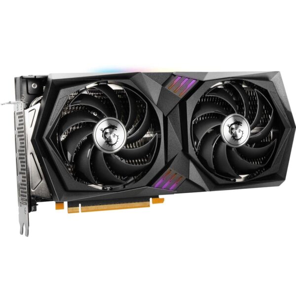 MSI Gaming GeForce RTX 3060 12 GB 15 Gbps GDRR6 192-bit HDMI/DP PCIe 4 Twin-Frozr Torx-ventilatorversterker RGB OC grafische kaart (RTX 3060 Gaming X 12G)