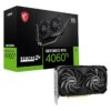 MSI Gaming GeForce RTX 4060 Ti 8 GB GDRR6 128-bit HDMI/DP Nvlink TORX Fan 4.0 Ada Lovelace Architectuur Videokaart (RTX 4060 Ti Ventus 2X Zwart 8G OC)