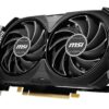 MSI Gaming GeForce RTX 4060 Ti 8 GB GDRR6 128-bit HDMI/DP Nvlink TORX Fan 4.0 Ada Lovelace Architectuur Videokaart (RTX 4060 Ti Ventus 2X Zwart 8G OC)