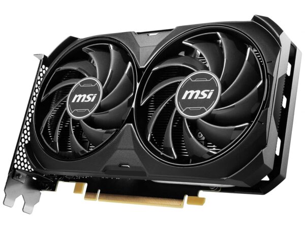 MSI Gaming GeForce RTX 4060 Ti 8 GB GDRR6 128-bit HDMI/DP Nvlink TORX Fan 4.0 Ada Lovelace Architectuur Videokaart (RTX 4060 Ti Ventus 2X Zwart 8G OC)