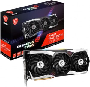MSI Gaming Radeon RX 6800 16 GB GDDR6 256-bit HDMI/DP 2155 MHz RDNA 2 architectuur OC grafische kaart (RX Z Trio 16G), 9B14-137-732