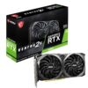 MSI GeForce RTX 3060 VENTUS 2X 12G OC Gaming Videokaart - RTX 3060, TORX Fan 3.0, 12 GB GDDR6, 192 Bit, PCI Express Gen 4, DisplayPort v1.4a, HDMI 2.1, Zero Frozr,...