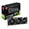 MSI GeForce RTX 3060 VENTUS 2X 12G OC Gaming Videokaart - RTX 3060, TORX Fan 3.0, 12 GB GDDR6, 192 Bit, PCI Express Gen 4, DisplayPort v1.4a, HDMI 2.1, Zero Frozr,...