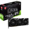 MSI GeForce RTX 3070 VENTUS 3X PLUS 8G OC LHR Gaming Videokaart - 8GB GDDR6X, 1755 MHz, PCI Express Gen 4, 256-bit, 3x DP v 1.4a, HDMI 2.1 (ondersteunt 4K),zwart