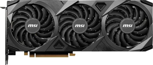 MSI GeForce RTX 3070 VENTUS 3X PLUS 8G OC LHR Gaming Videokaart - 8GB GDDR6X, 1755 MHz, PCI Express Gen 4, 256-bit, 3x DP v 1.4a, HDMI 2.1 (ondersteunt 4K),zwart