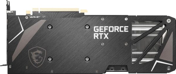 MSI GeForce RTX 3070 VENTUS 3X PLUS 8G OC LHR Gaming Videokaart - 8GB GDDR6X, 1755 MHz, PCI Express Gen 4, 256-bit, 3x DP v 1.4a, HDMI 2.1 (ondersteunt 4K),zwart