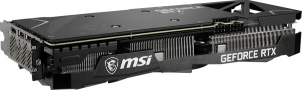 MSI GeForce RTX 3070 VENTUS 3X PLUS 8G OC LHR Gaming Videokaart - 8GB GDDR6X, 1755 MHz, PCI Express Gen 4, 256-bit, 3x DP v 1.4a, HDMI 2.1 (ondersteunt 4K),zwart