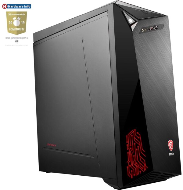 Msi Infinite 9Si-843MYS PD Desktop (Intel Core i5-9400F, 8GB RAM, 1TB HDD + 256GB SSD, Nvidia GTX 1660Ti 6GB DDR6, Windows 10)