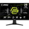 MSI MAG 256F Gaming Monitor 24,5 inch FHD - Rapid IPS-paneel 1920 x 1080, 180 Hz / 1ms GTG, gamut sRGB 127%, frameloos design, HDR Ready - DisplayPort 1.2a, HDMI™ CEC