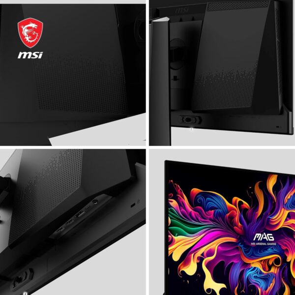 MSI MAG 271QPX QD-OLED Gaming Monitor 26,5 inch WQHD - Panel 2560 x 1440 Quantum Dot OLED, 360 Hz / 0,03 ms, 99,1% DCI-P3, ΔE≤2, DisplayHDR True Black 400 - DP 1.4a, HDMI 2.1,...