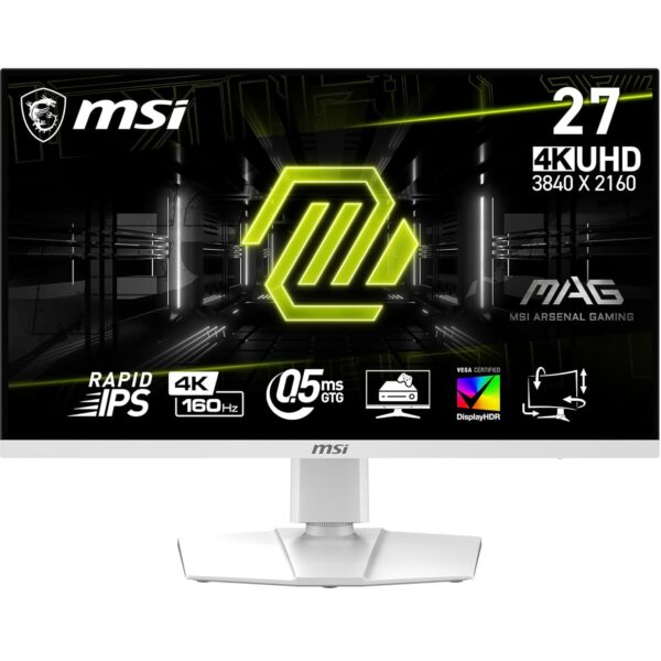 MSI MAG 274URFW écran plat de PC 68-6 cm (27") 3840 x 2160 pixels 4K Ultra HD Noir