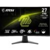 MSI MAG 27C6F 27 inch FHD gebogen gaming monitor - Rapid VA paneel 1920 x 1080 1500R, 180Hz / 0,5ms (GtG, min.), Adaptive-Sync - DP 1.2a, HDMI™ CEC