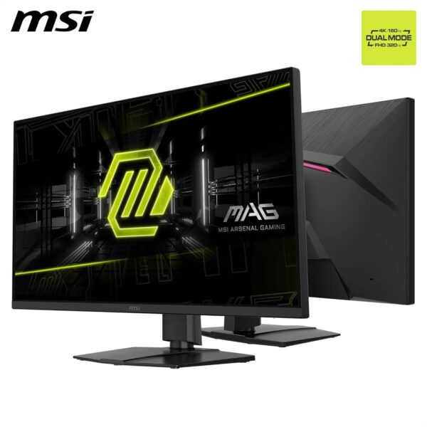 MSI MAG 322URDF E16 Gaming Monitor 32" 4K UHD 3840x2160 Rapid IPS 0,5ms DisplayHDR 400 Oogbescherming AI Vision Dual-Mode HDMI 2.1 DP 1.4a Verstelbare ondersteuning...
