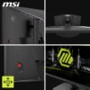 MSI MAG 322URDF E16 Gaming Monitor 32" 4K UHD 3840x2160 Rapid IPS 0,5ms DisplayHDR 400 Oogbescherming AI Vision Dual-Mode HDMI 2.1 DP 1.4a Verstelbare ondersteuning...