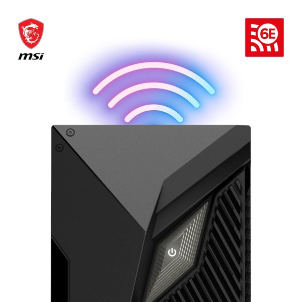 MSI MAG Infinite S3 14NUC5-1698IT Desktop Gaming - Intel Core i5-14400F, 16GB DDR5 Memory, GeForce RTX 4060 VENTUS 8G, SSD 512GB - Air Cooling (65W), Windows 11 Home