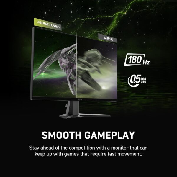 MSI MAG275F 27 Klasse Full HD Gaming LED Monitor - 16:9 - Metallic Zwart