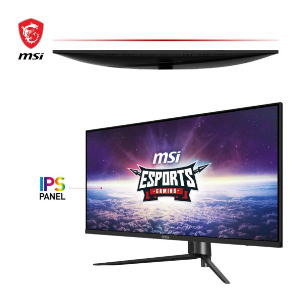 MSI MAG401QR, 40 Inch Gaming Monitor, UWQHD 3440x1440 resolutie, IPS-paneel, 1ms reactietijd