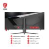 MSI MAG401QR, 40 Inch Gaming Monitor, UWQHD 3440x1440 resolutie, IPS-paneel, 1ms reactietijd
