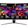 MSI MPG 321CUP QD-OLED Gaming Monitor 32 inch 4K UHD - 1700R, Quantum Dot OLED 3840 x 1080, 165 Hz/0,03 ms, DisplayHDR True Black 400, G-Sync, HDMI 2.1, DP 1.4a, USB Type-C (PD...