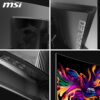 MSI MPG 321CUP QD-OLED Gaming Monitor 32 inch 4K UHD - 1700R, Quantum Dot OLED 3840 x 1080, 165 Hz/0,03 ms, DisplayHDR True Black 400, G-Sync, HDMI 2.1, DP 1.4a, USB Type-C (PD...