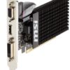 Msi NVIDIA GeForce GT 710 2GD3H Lp Nvidia Geforce Hdmi Dvi-D D-Sub Grafische Kaart, Pci Express 2.0 X16, 2048Mb Ddr3, 64 Bit, Zwart