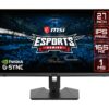 MSI Optix MAG274R2DE - 27 inch Esports Gaming Monitor, FHD 1920x1080, 165 Hz, 1ms, IPS, G-Sync Compatible, HDR, Mystic Light, 9S6-3CA7BA-037, zwart