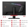 MSI Optix MPG321QRFDE QD 32 inch 2K Quantum Dot Gaming Monitor, WQHD (2560x1440), 175 Hz, 1 ms, Rapid IPS paneel, HDR600, zwart
