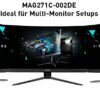 MSI Optix MPG321QRFDE QD 32 inch 2K Quantum Dot Gaming Monitor, WQHD (2560x1440), 175 Hz, 1 ms, Rapid IPS paneel, HDR600, zwart
