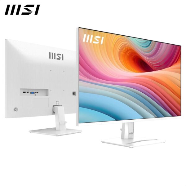 MSI PRO MP275 27 inch Full HD kantoormonitor - 1920 x 1080 IPS-paneel, 100 Hz, oogvriendelijk scherm, ingebouwde luidsprekers, kantelbaar - HDMI 1.4b, D-Sub (VGA)