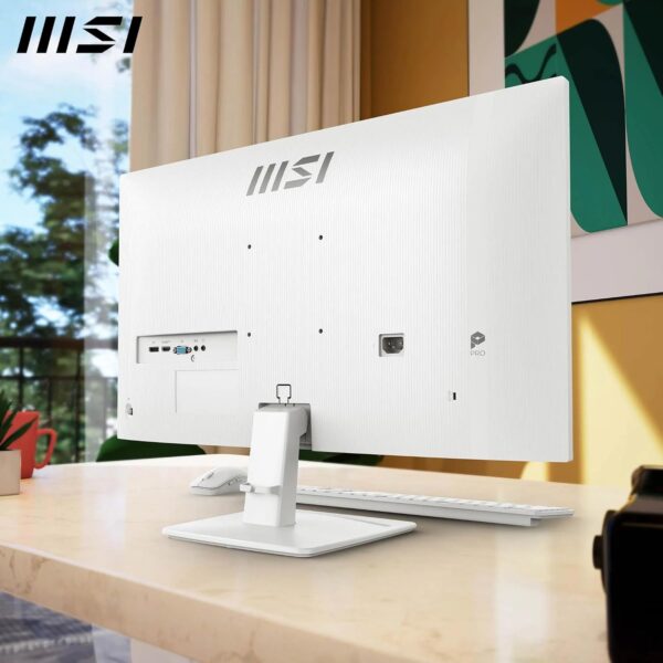 MSI PRO MP275 27 inch Full HD kantoormonitor - 1920 x 1080 IPS-paneel, 100 Hz, oogvriendelijk scherm, ingebouwde luidsprekers, kantelbaar - HDMI 1.4b, D-Sub (VGA)