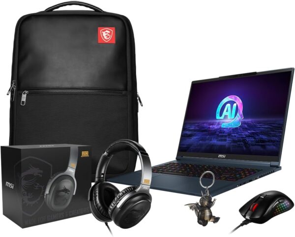 MSI Stealth 16 AI Studio A1VIG-208FR 20Th Birthday: Intel Core Ultra 9 185H - 32GB DDR5 - SSD 1TB - Nvidia RTX4090 16GB - 16 inch UHD+ 4K MiniLED 120Hz - Windows 11 Pro