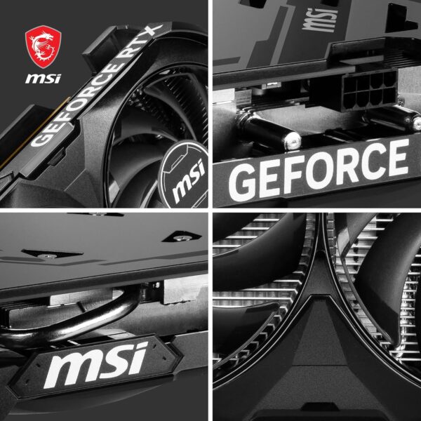 MSI V516-004R GeForce RTX 4060 VENTUS 2X ZWART 8G OC