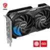 MSI VENTUS GeForce RTX 4060 Ti 2X BLACK 8G OC NVIDIA 8 Go GDDR6