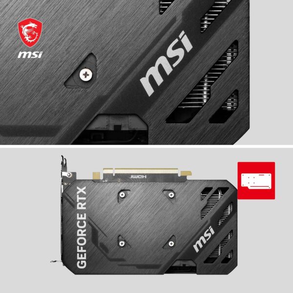MSI VENTUS GeForce RTX 4060 Ti 2X BLACK 8G OC NVIDIA 8 Go GDDR6
