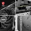 MSI VENTUS GeForce RTX 4060 Ti 2X BLACK 8G OC NVIDIA 8 Go GDDR6