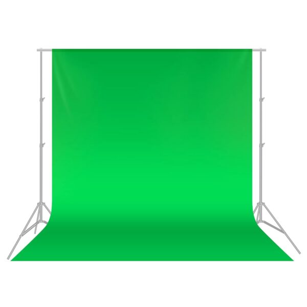 Neewer® 10 x 12FT / 3 x 3.6M PRO Photo Studio 100% Pure Muslin Collapsible Background for Photography, Video & Television (Back Only) - GREEN