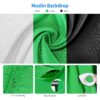 Neewer 2, 6m x 3m Background Support System and 800W 5500K Umbrellas, Softbox, Continuous Light Set for Photo Studio, Products Portrait and Video Photography