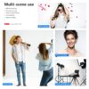 Neewer® 3 x 3.6m PRO Photo Studio 100% Pure Fabric Foldable Background for Photography, Video & Television (Background Only) - WHITE
