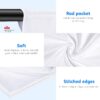 Neewer 9 x 13 Feet/ 2.8 x 4 m Background for Photo Studio Video Background Polyester Background Screen, Background Support Not Included (White)