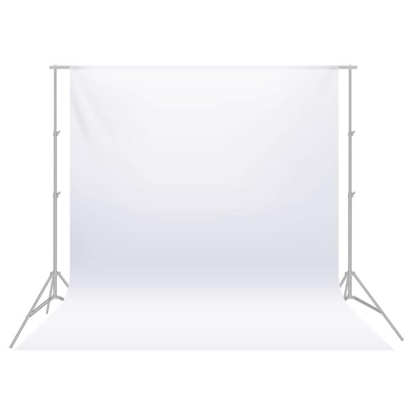 Neewer 9 x 13 Feet/ 2.8 x 4 m Background for Photo Studio Video Background Polyester Background Screen, Background Support Not Included (White)