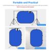 Neewer Chromakey Green Chromakey Blue Foldable Background Foldable Reversible Background 150x200CM ChromaKey Blue Green