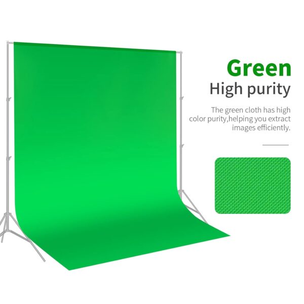 Neewer Muslin Photo Studio Background 1.8 x 2.8 m Folding Photo Studio Background for Photography, Video and TV (Background Only)
