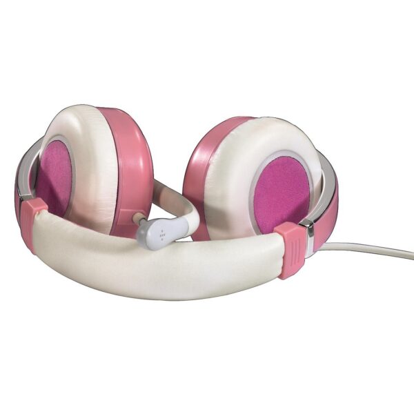 Raptor Gaming LH2 Ladies Edition Stereo koptelefoon (102dB, 50mW) roze/wit