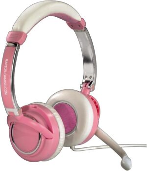 Raptor Gaming LH2 Ladies Edition Stereo koptelefoon (102dB, 50mW) roze/wit