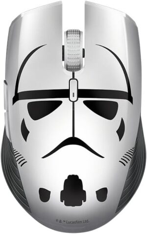 Razer Atheris Stormtrooper Edition, 350 Hours Battery Life, 7200 DPI Optical Sensor, Dual Hand, Gaming Mouse
