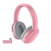 Razer Barracuda X - Draadloze multi-platform headset voor gaming en mobiele apparaten (SmartSwitch Dual Wireless, TriForce 40mm, cardioïde microfoon, 50u batterij, USB-C) Roze