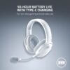 Razer Barracuda X - Draadloze multi-platform headset voor gaming en mobiele apparaten (SmartSwitch Dual Wireless, TriForce 40 mm, cardioïde microfoon, 50 uur batterij, USB-C) Wit
