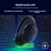Razer Barracuda X - Draadloze multi-platform headset voor gaming en mobiele apparaten (SmartSwitch Dual Wireless, TriForce 40mm, cardioïde microfoon, 50u batterij, USB-C) Zwart
